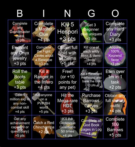 osrs bingo board